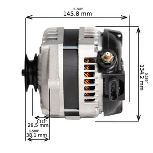 1973-1976 Chevrolet Caprice V8 7.4L 12si High Output Alternator