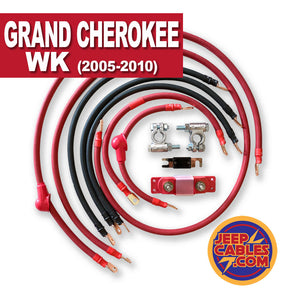 Jeep Grand Cherokee WK Big 7 Battery Cable Kit (2005-2010)