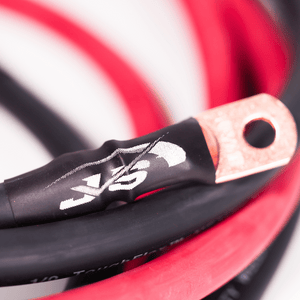 Universal Big 3 Wiring Upgrade Kit (20ft 2/0 Positive, 1 4ft 1/0 Ground, 1 3ft 1/0 Ground)