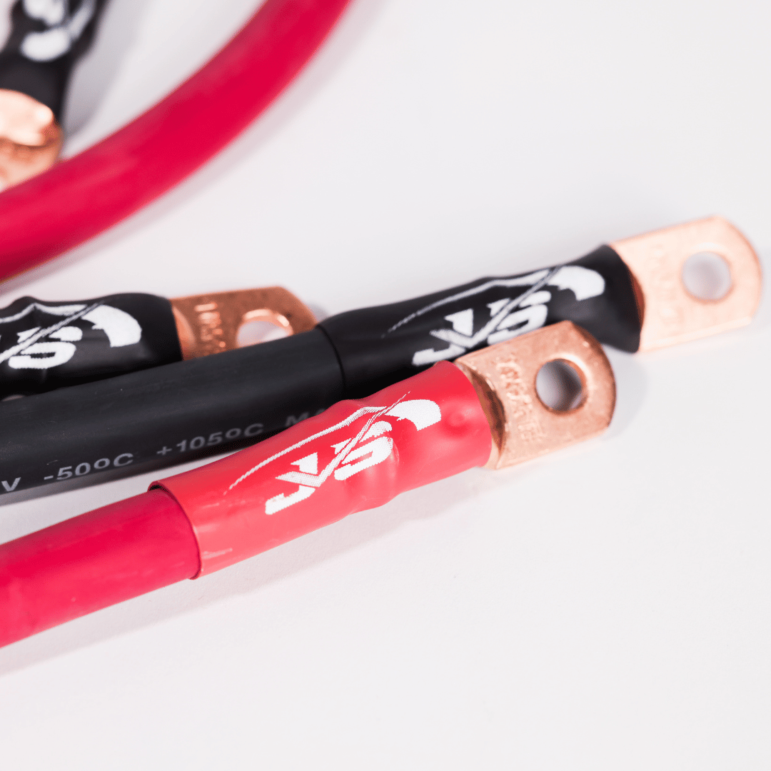 Universal Big 3 Wiring Upgrade Kit (20ft 2/0 Positive, 1 4ft 1/0 Ground, 1 3ft 1/0 Ground)