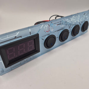 Switch Panel with Voltmeter